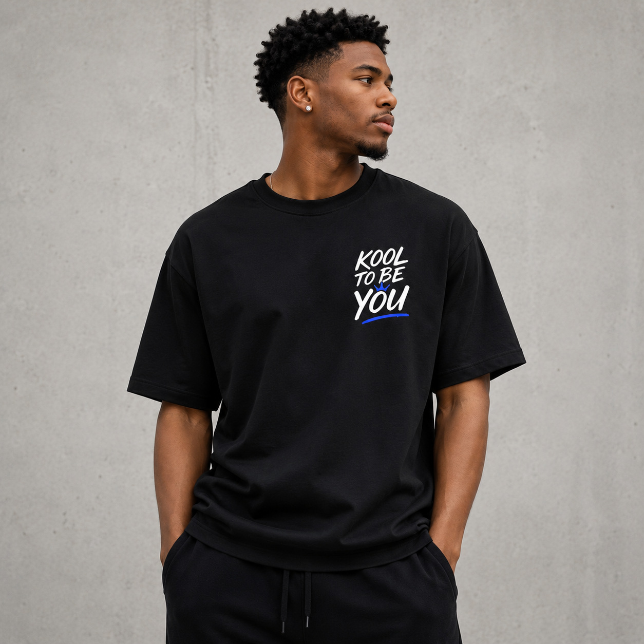 Founders Oversized T-Shirt – Black