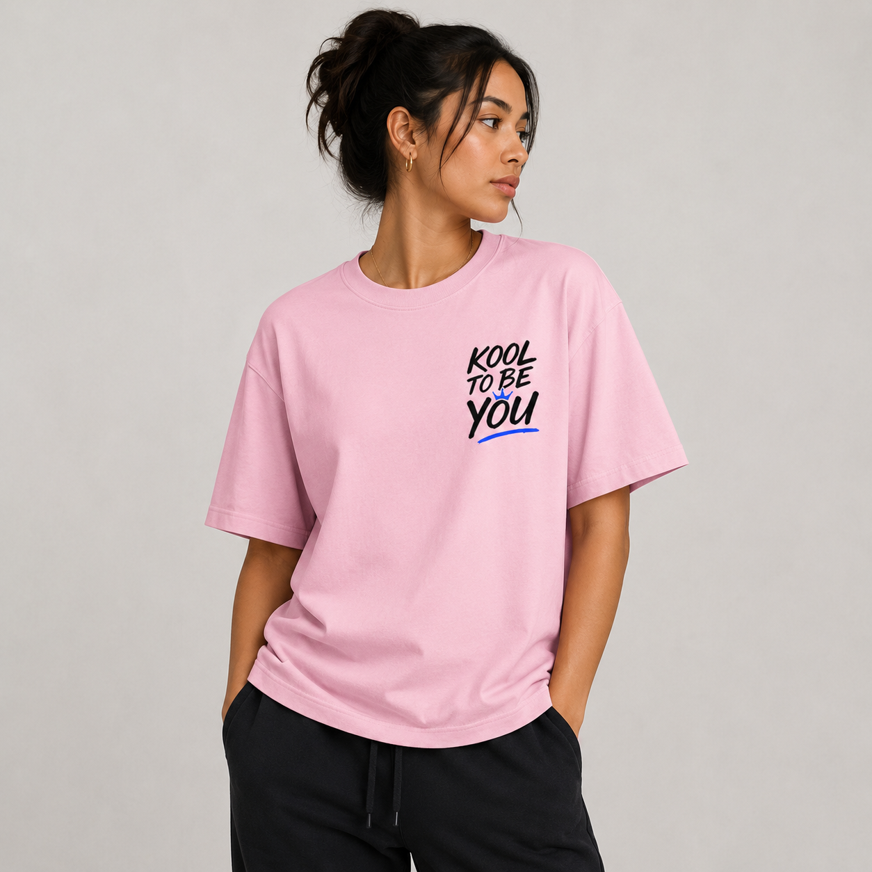 Founders Oversized T-Shirt – Pink