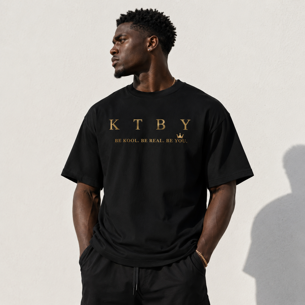 Signature Oversized T-Shirt – Gold