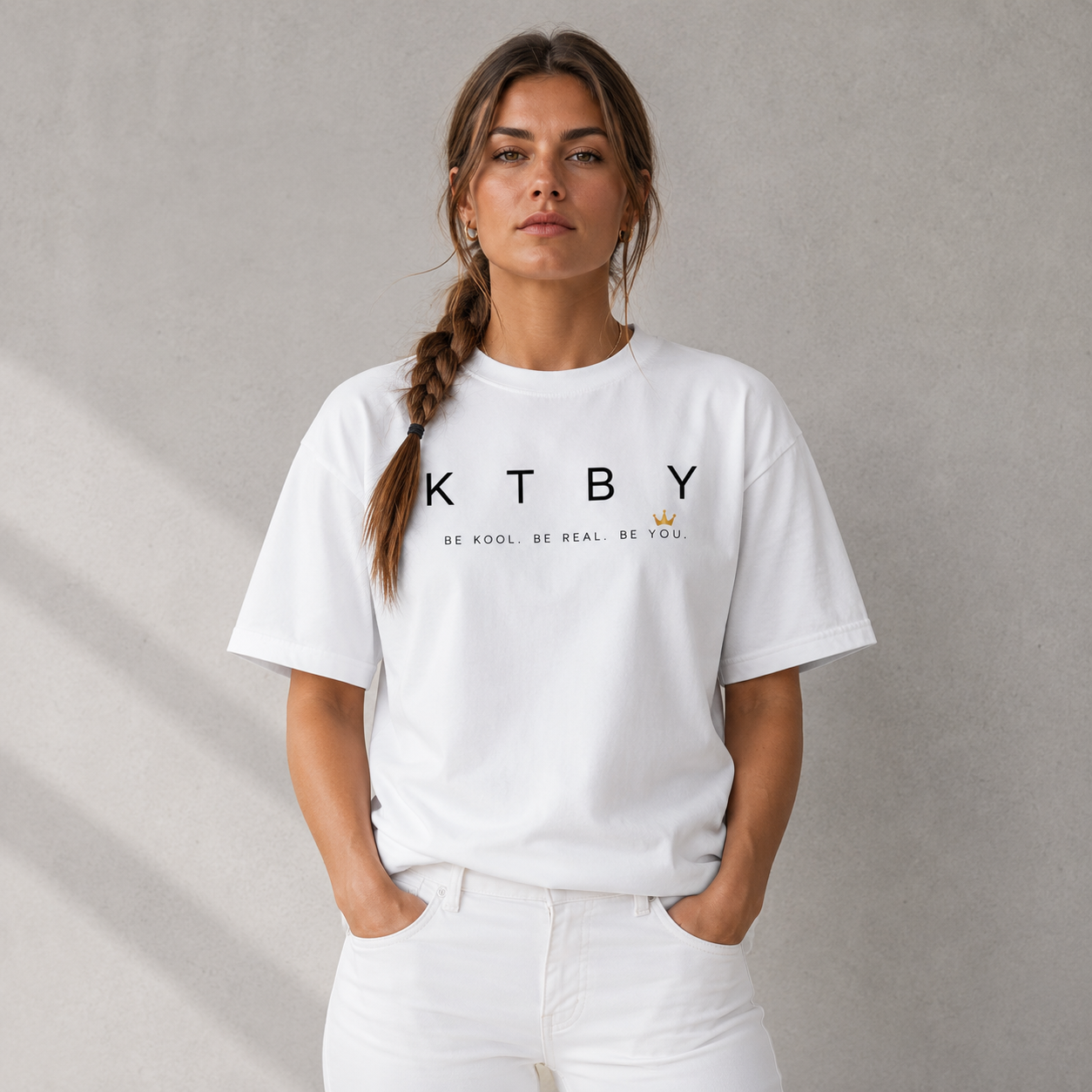 Signature Oversized T-Shirt – Pink