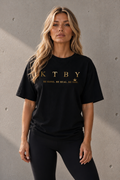 Signature Oversized T-Shirt – Black
