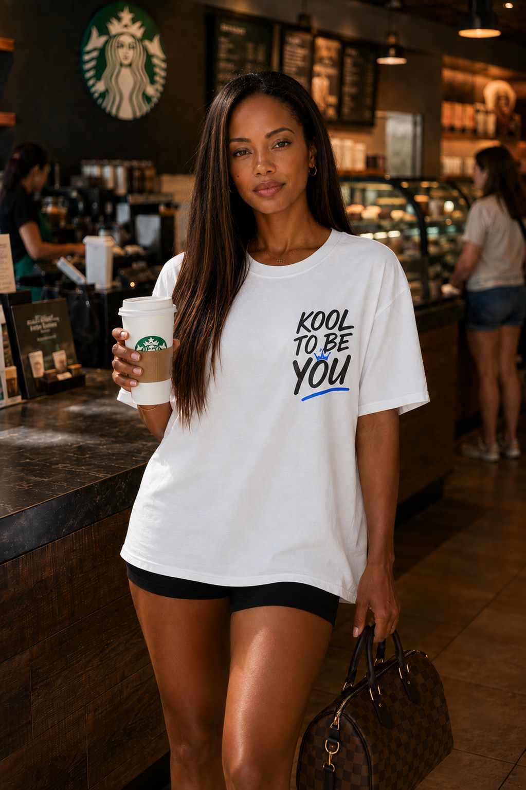 FOUNDERS Oversized T-Shirt _ White