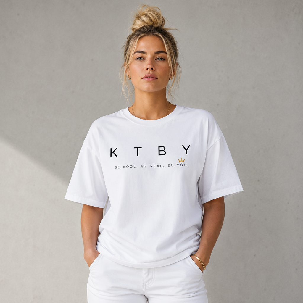 Signature Oversized T-Shirt – White