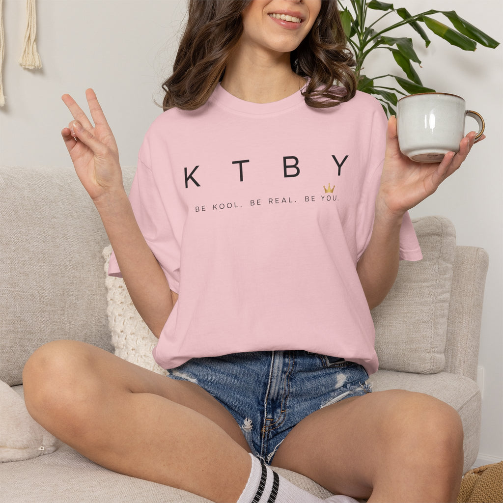 Signature Oversized T-Shirt – Pink