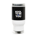 FOUNDERS _ Black 14oz Stainless Travel Mug – Insulated Handle Coffee Tumbler